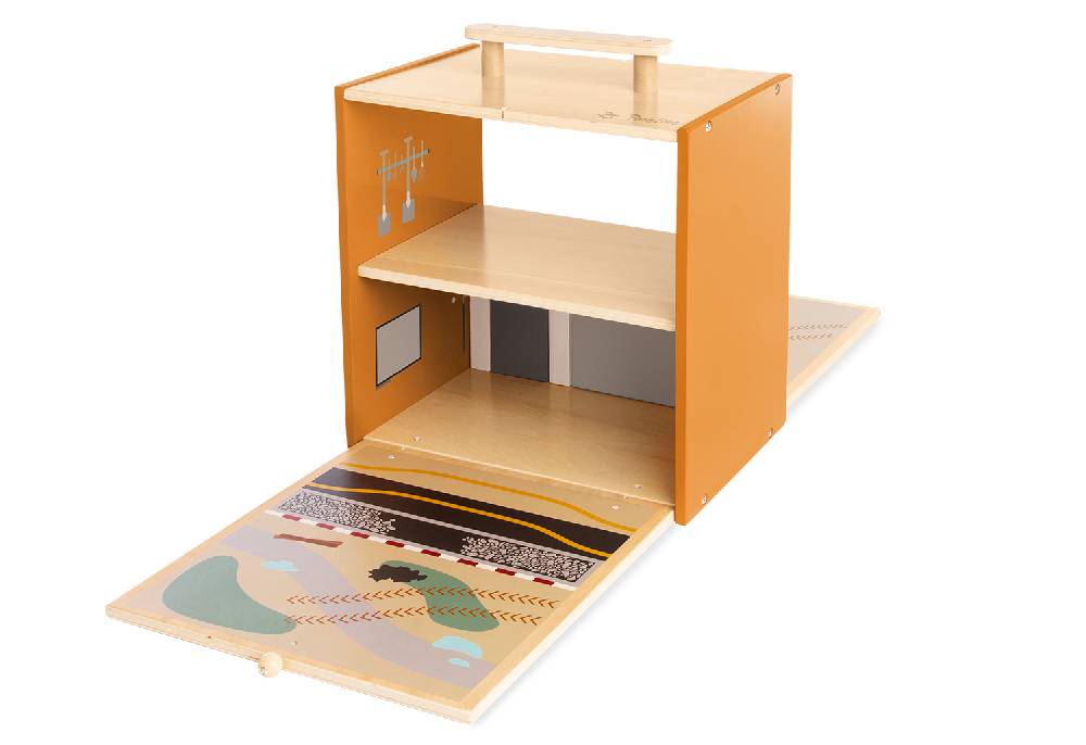 Pinolino Spielwelt 'Baustelle Gustav' mit Zubehör Top Angebot