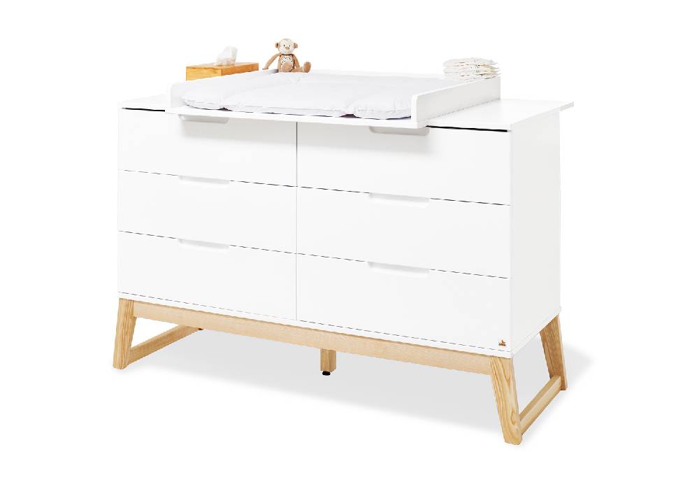 Pinolino Kinderzimmer-Set 'Bridge' extrabreit inkl. Wandregal, 3-tlg. - Auslaufartikel VIP-Rabatte