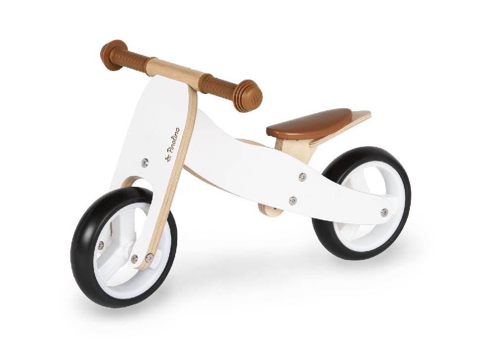 Pinolino Mini-Laufdreirad 'Charlie', weiß/natur - 2. Wahl Begrenztes Angebot