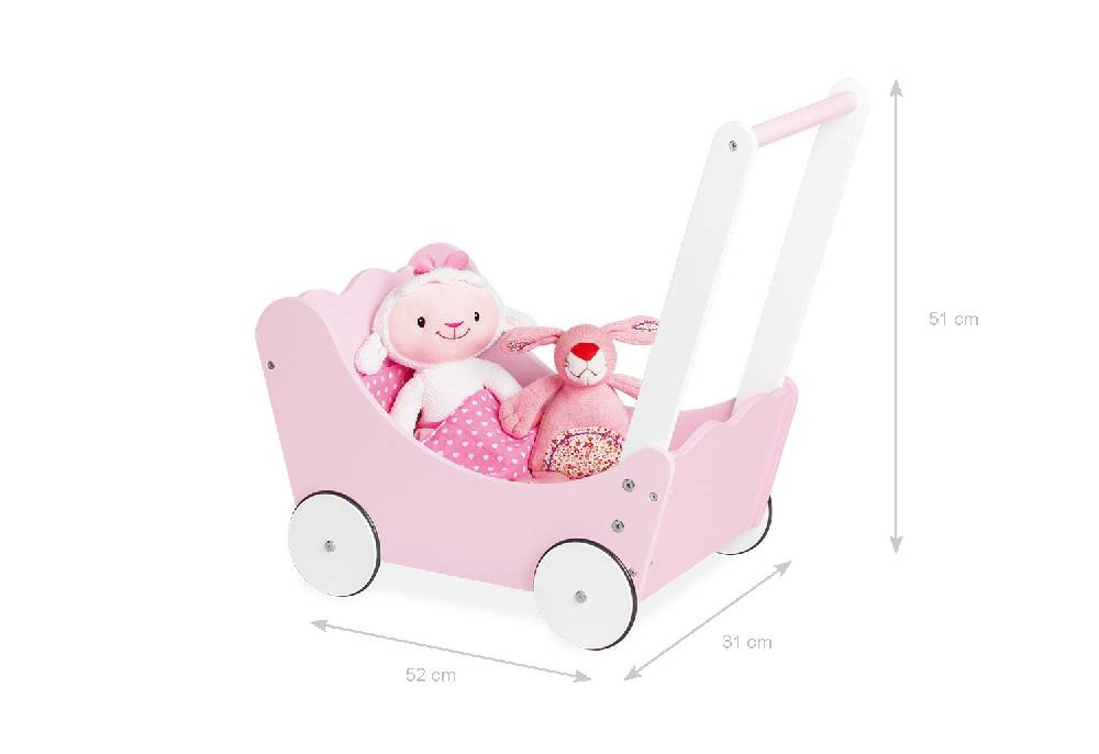Pinolino Puppenwagen 'Jasmin', 4-tlg. - 2. Wahl Cyber Monday