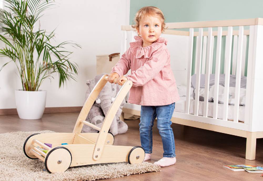 Pinolino Lauflernwagen 'Uli', natur - Auslaufartikel Online Outlet