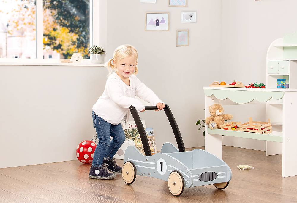 Pinolino Lauflernwagen 'Kimi', silber - Auslaufartikel Zeitlich begrenztes Angebot