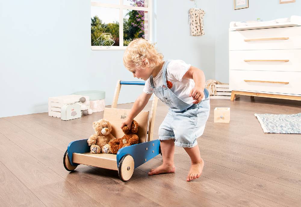 Pinolino Lauflernwagen 'Mats', blau - Schnäppchenartikel Schlussverkauf