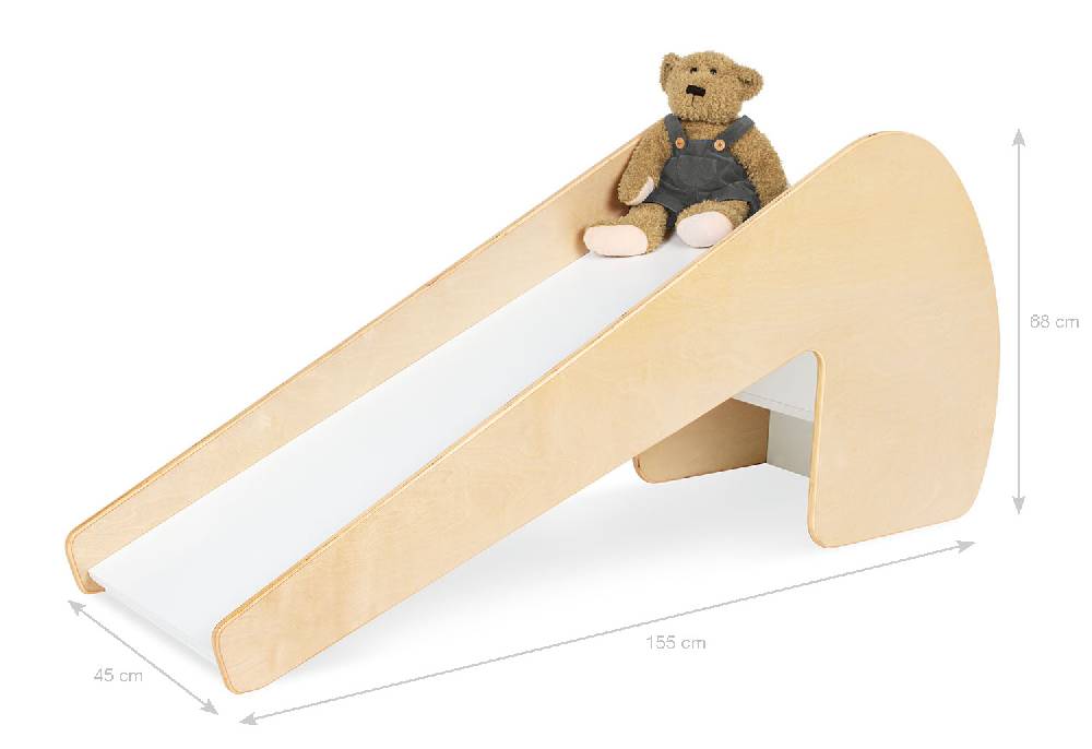 Pinolino Indoor-Rutsche 'Lotta', natur/weiß - Auslaufartikel Fabrik Onlineshop