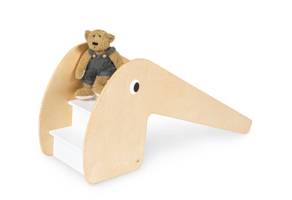 Pinolino Indoor-Rutsche 'Lotta', natur/weiß - Auslaufartikel Fabrik Onlineshop