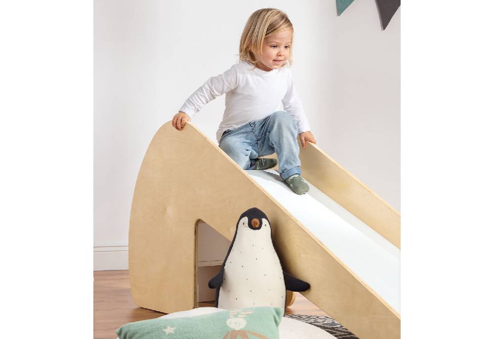 Pinolino Indoor-Rutsche 'Lotta', natur/weiß - Auslaufartikel Fabrik Onlineshop
