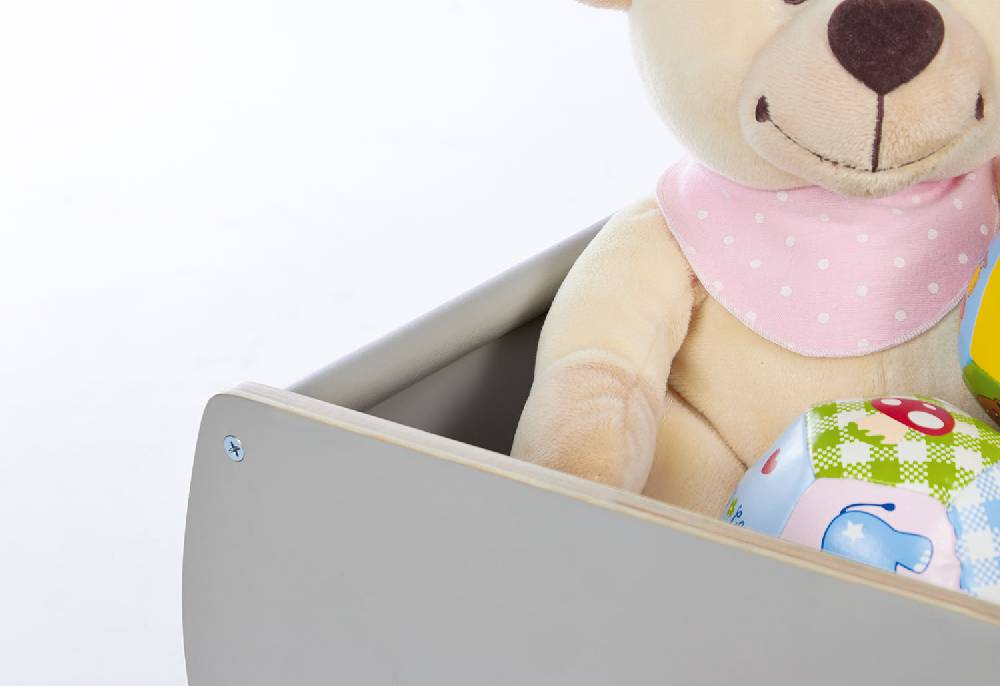 Pinolino Puppenwagen 'Mette', grau - Auslaufartikel Fabrikpreis