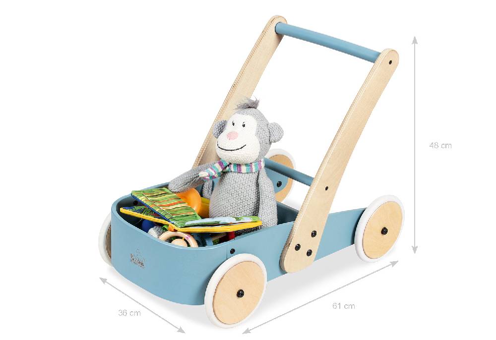 Pinolino Lauflernwagen 'Fiete', blau - Schnäppchenartikel Flash Sale