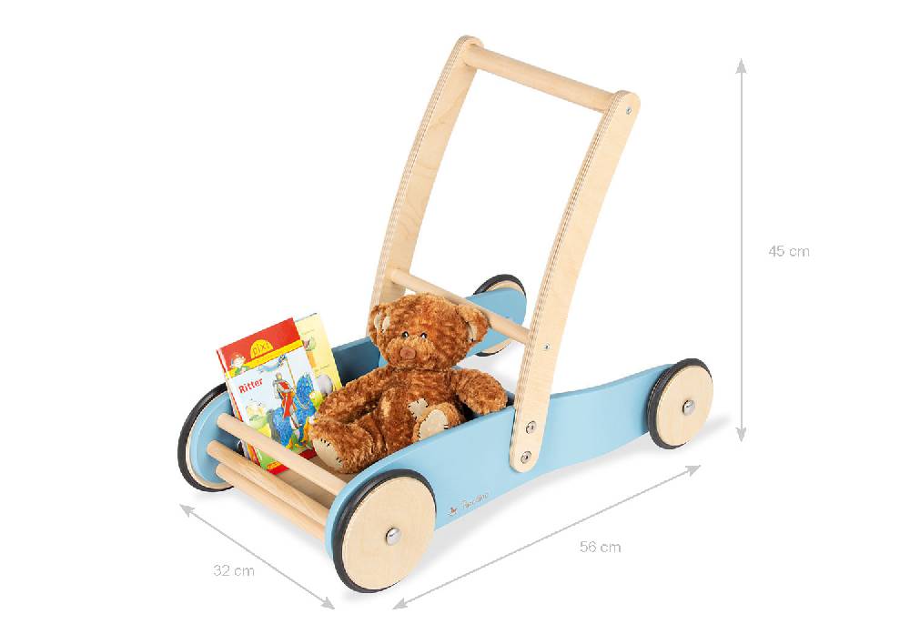 Pinolino Lauflernwagen 'Uli', blau - Auslaufartikel Begrenztes Angebot