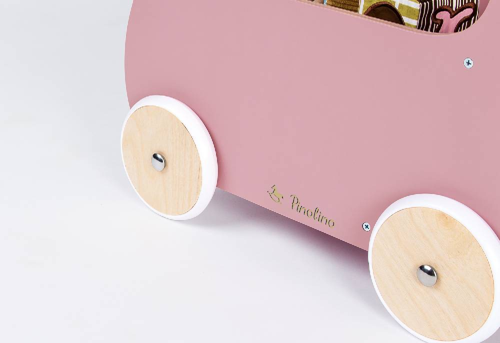 Pinolino Puppenwagen 'Mette', rosa - Auslaufartikel Black Friday
