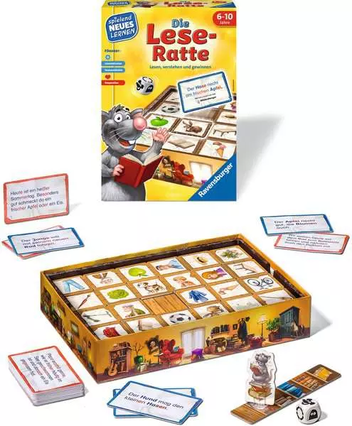 Ravensberger Matratzen Die Lese-Ratte - Kinderspiel ab 6 Jahren Nur für heute