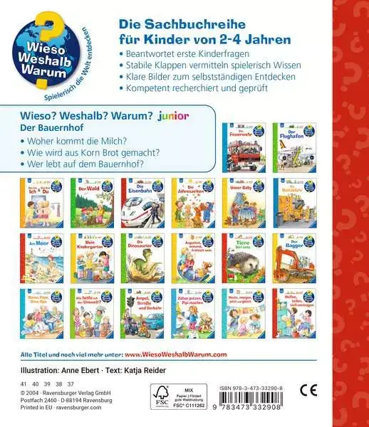Ravensberger Matratzen Ravensburger Wieso? Weshalb? Warum? junior, Band 1: Der Bauernhof Bis zu 55% Rabatt