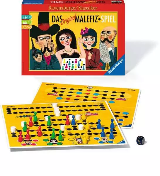Ravensberger Matratzen Das Original Malefiz®-Spiel - Spiel ab 6 Jahren Nur noch ein Tag übrig