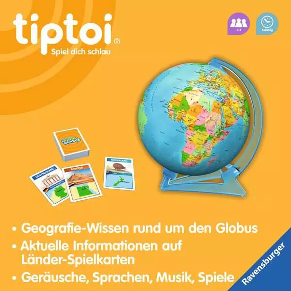 Ravensberger Matratzen tiptoi® Der interaktive Wissens-Globus Super Rabatt