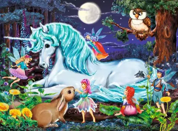 Ravensberger Matratzen Kinderpuzzle ab 6 Jahren - Im Zauberwald - 100 Teile Fabrikladen