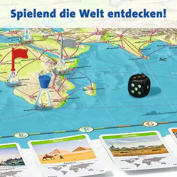 Ravensberger Matratzen Weltreise - Spiel ab 8 Jahren 2025