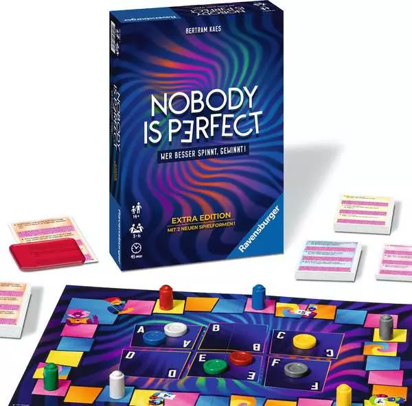 Ravensberger Matratzen Nobody is Perfect Extra Edition - Spiel ab 14 Jahren Fabrikverkauf