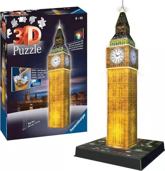 Ravensberger Matratzen Ravensburger Big Ben bei Nacht Kostenloser Versand