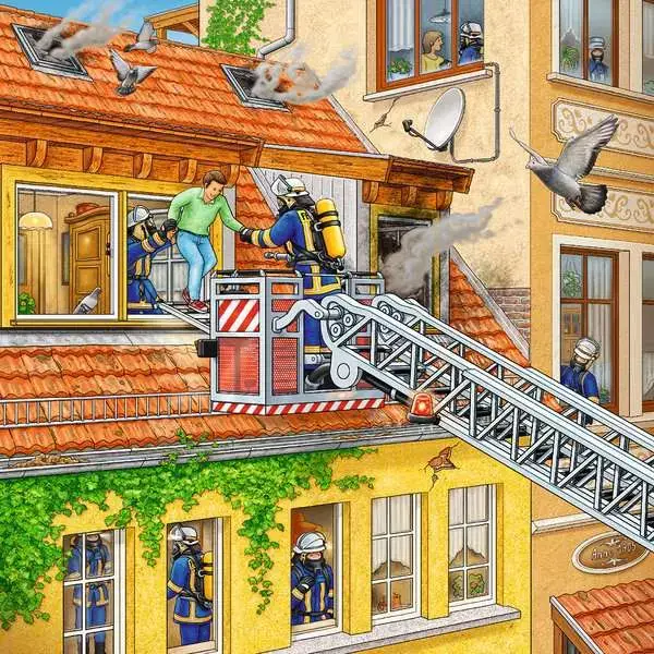 Ravensberger Matratzen Kinderpuzzle ab 5 Jahren - Feuerwehreinsatz - 49 Teile Limitierter Zeitrabatt