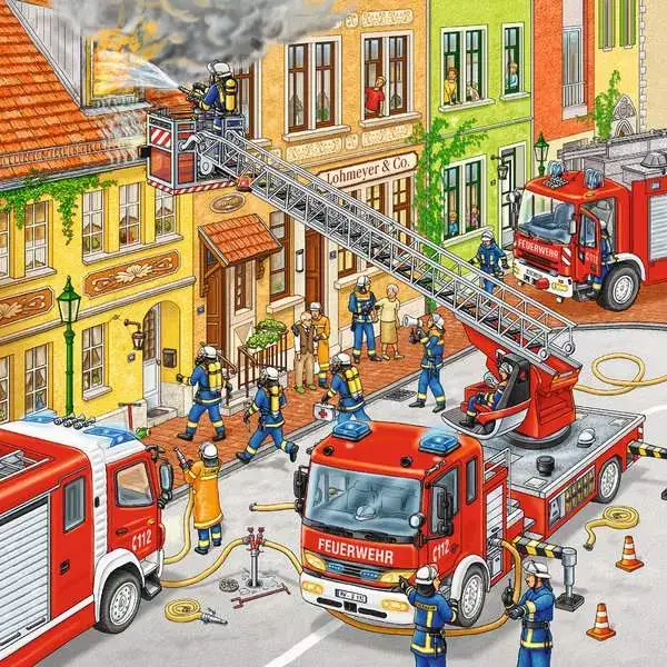 Ravensberger Matratzen Kinderpuzzle ab 5 Jahren - Feuerwehreinsatz - 49 Teile Limitierter Zeitrabatt
