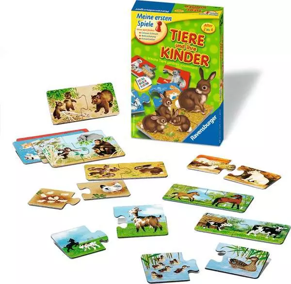 Ravensberger Matratzen Tiere und ihre Kinder - Kinderspiel ab 2 Jahren Preisnachlass