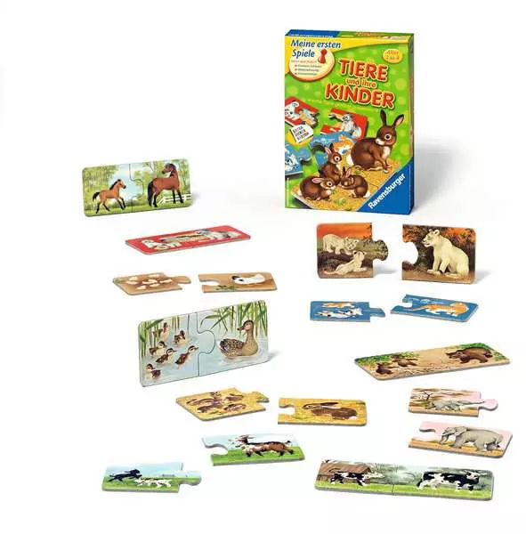 Ravensberger Matratzen Tiere und ihre Kinder - Kinderspiel ab 2 Jahren Preisnachlass