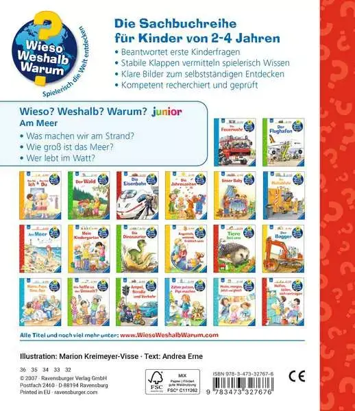 Ravensberger Matratzen Ravensburger Wieso? Weshalb? Warum? junior, Band 17: Am Meer Cyber Monday
