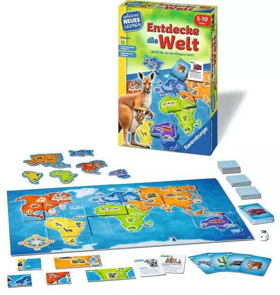 Ravensberger Matratzen Entdecke die Welt - Kinderspiel ab 5 Jahren Exklusive Angebote