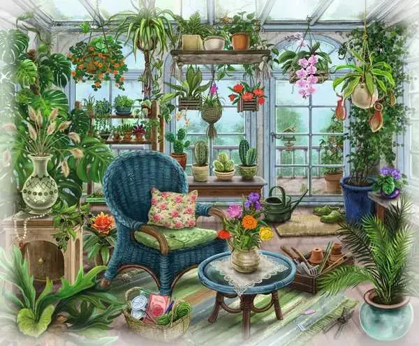 Ravensberger Matratzen Puzzle 99 Teile - Im Gutshaus Wintergarten Saisonale Angebote