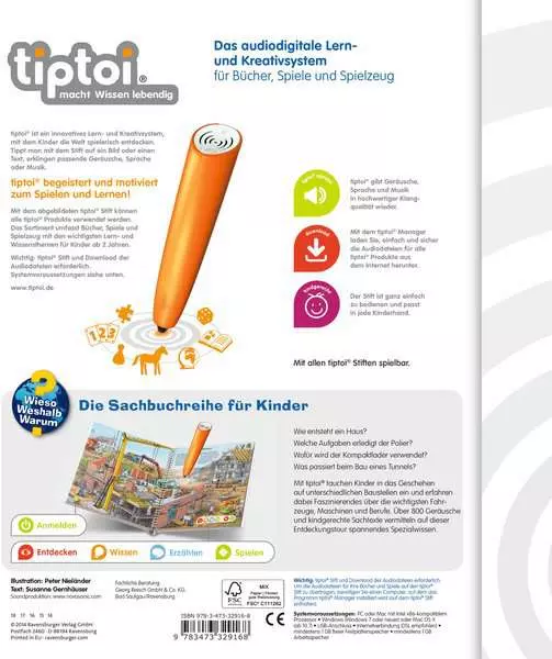 Ravensberger Matratzen tiptoi® Wieso? Weshalb? Warum? Komm mit auf die Baustelle Tägliche Deals