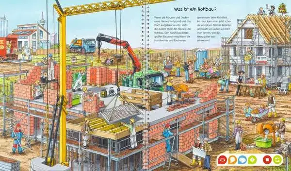 Ravensberger Matratzen tiptoi® Wieso? Weshalb? Warum? Komm mit auf die Baustelle Tägliche Deals
