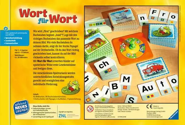 Ravensberger Matratzen Wort für Wort - Kinderspiel ab 6 Jahren Super Sparpreis