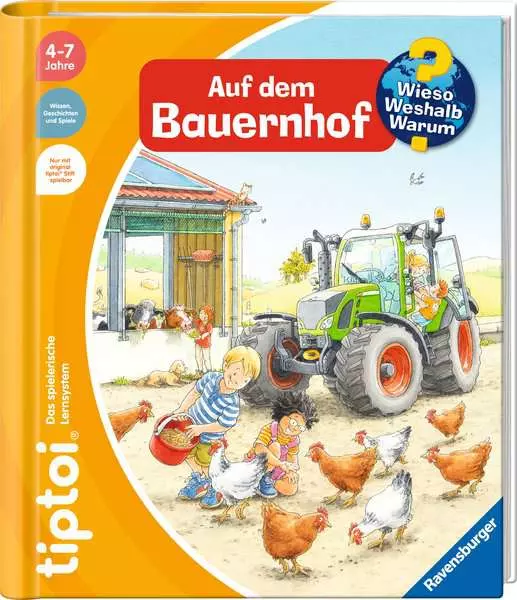 Ravensberger Matratzen tiptoi® Starter-Set: Stift und Bauernhof-Buch Letzter Tag
