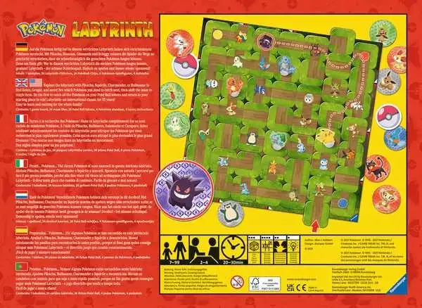 Ravensberger Matratzen Pokémon Labyrinth - Spiel ab 7 Jahren Nur noch ein Tag übrig