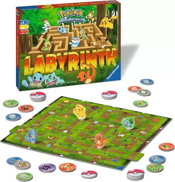 Ravensberger Matratzen Pokémon Labyrinth - Spiel ab 7 Jahren Nur noch ein Tag übrig