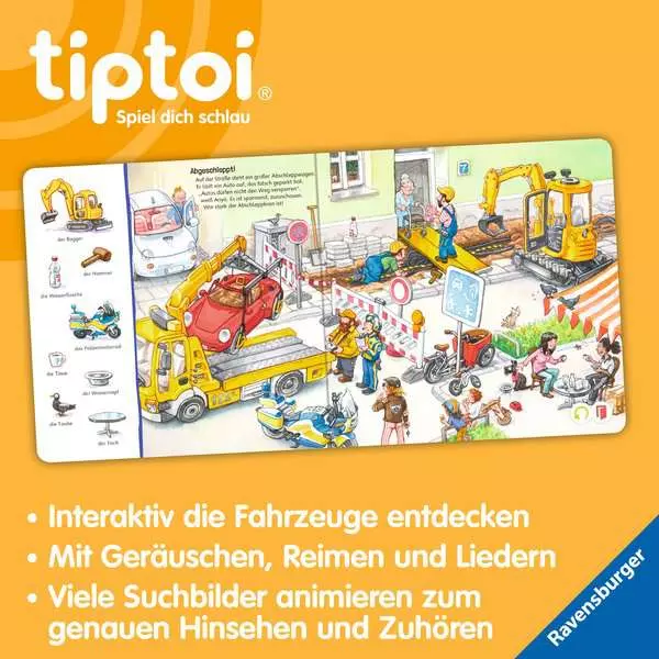 Ravensberger Matratzen tiptoi® Suchen und Entdecken: Fahrzeuge zollfrei