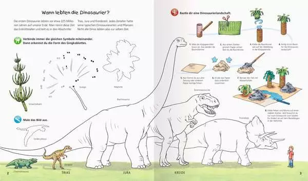 Ravensberger Matratzen Ravensburger Wieso? Weshalb? Warum? aktiv-Heft: Dinosaurier 2025
