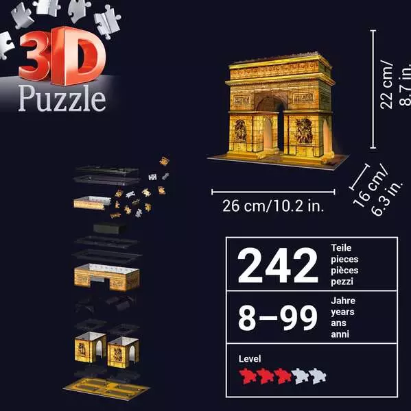 Ravensberger Matratzen Ravensburger Triumphbogen bei Nacht Schlussverkauf