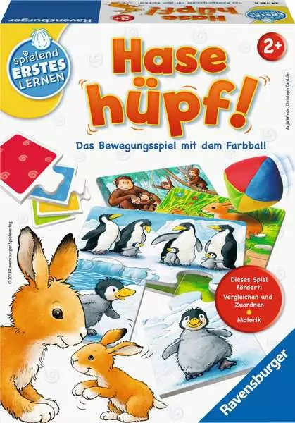 Ravensberger Matratzen Hase hüpf! - Lernspiel ab 2 Jahren Begrenztes Angebot