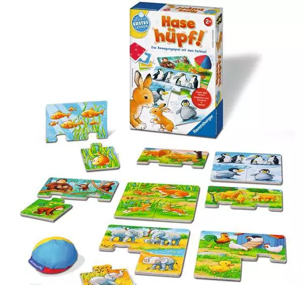 Ravensberger Matratzen Hase hüpf! - Lernspiel ab 2 Jahren Begrenztes Angebot