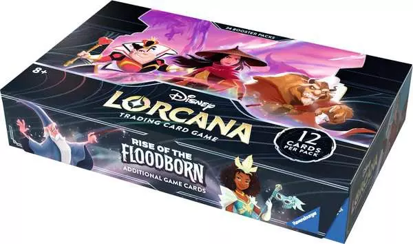 Ravensberger Matratzen Disney Lorcana: Aufstieg der Flutgestalten - Display mit 24 Booster Packs (Englisch) Zeitlich begrenztes Angebot
