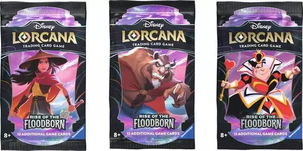 Ravensberger Matratzen Disney Lorcana: Aufstieg der Flutgestalten - Display mit 24 Booster Packs (Englisch) Zeitlich begrenztes Angebot