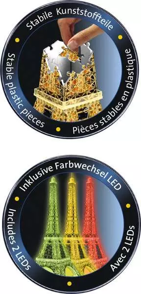 Ravensberger Matratzen Ravensburger Eiffelturm bei Nacht Blitzangebot