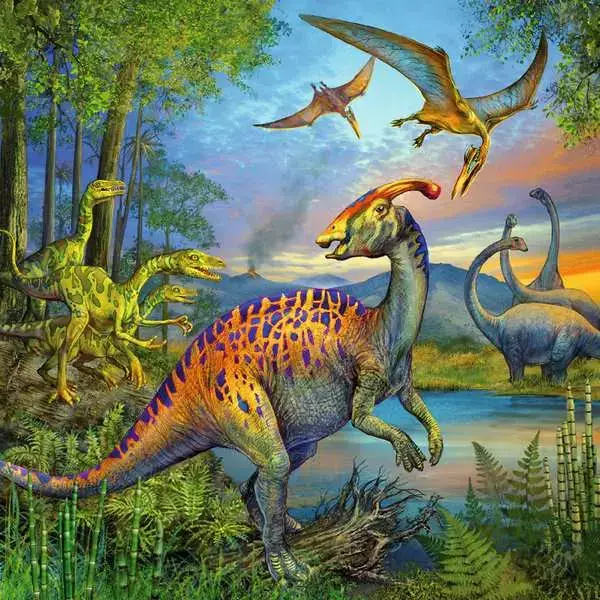 Ravensberger Matratzen Kinderpuzzle ab 5 Jahren - Faszination Dinosaurier - 49 Teile JETZT KAUFEN