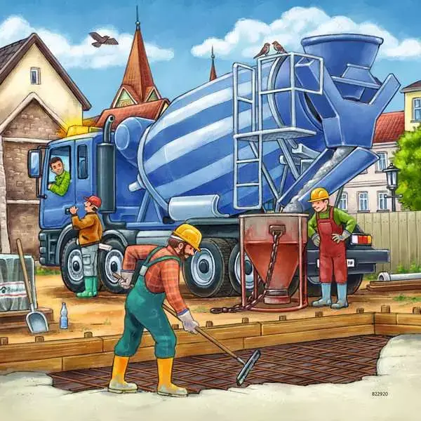 Ravensberger Matratzen Kinderpuzzle ab 5 Jahren - Große Baufahrzeuge - 49 Teile Bis zu 60% Rabatt