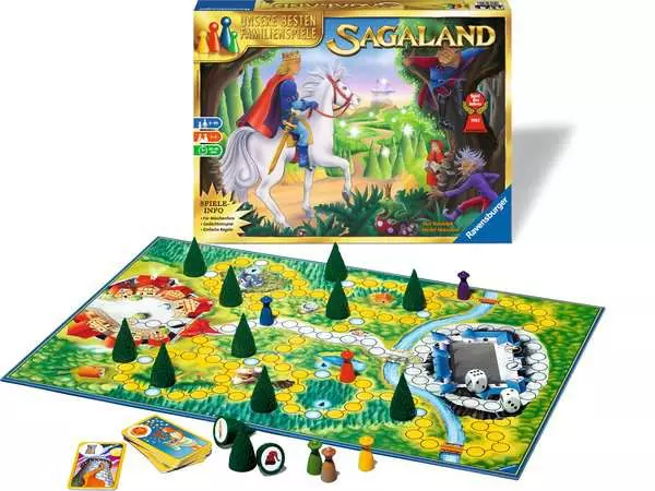 Ravensberger Matratzen Sagaland - Spiel ab 6 Jahren 50% Rabatt mit kostenlosem Versand