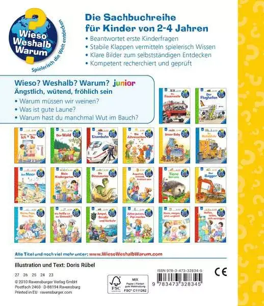 Ravensberger Matratzen Ravensburger Wieso? Weshalb? Warum? junior, Band 32: Ängstlich, wütend, fröhlich sein Kostenloser Versand international