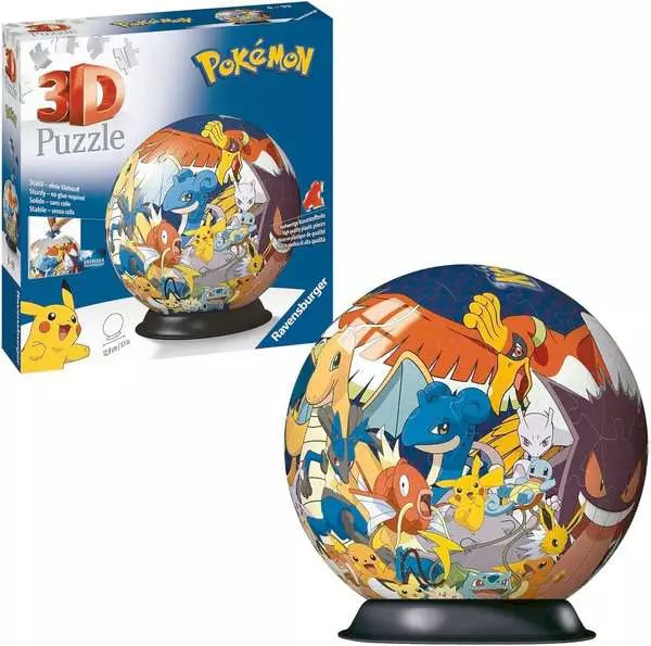 Ravensberger Matratzen 3D Puzzle Ball Pokémon Fabrikladen