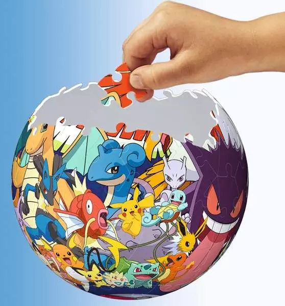 Ravensberger Matratzen 3D Puzzle Ball Pokémon Fabrikladen