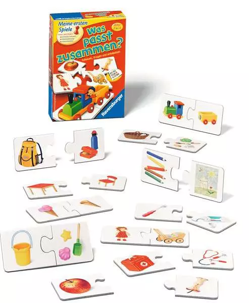 Ravensberger Matratzen Was passt zusammen? - Kinderspiel ab 2 Jahren Speichern exportieren